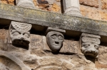 devil-decorated eaves of Peter’s Church